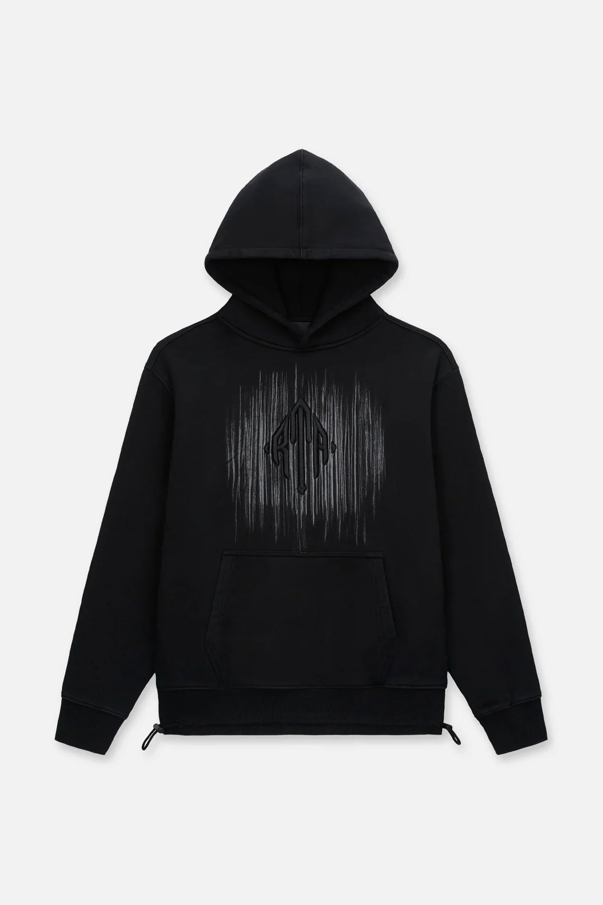 Etched Monogram Jordan Hoodie (Black) - MCCTK909T1424BKETM