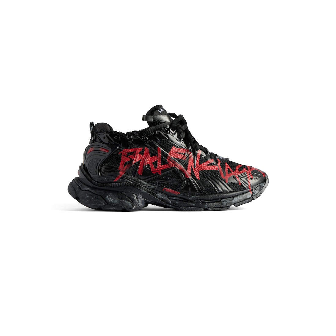 Runner graffiti sneaker