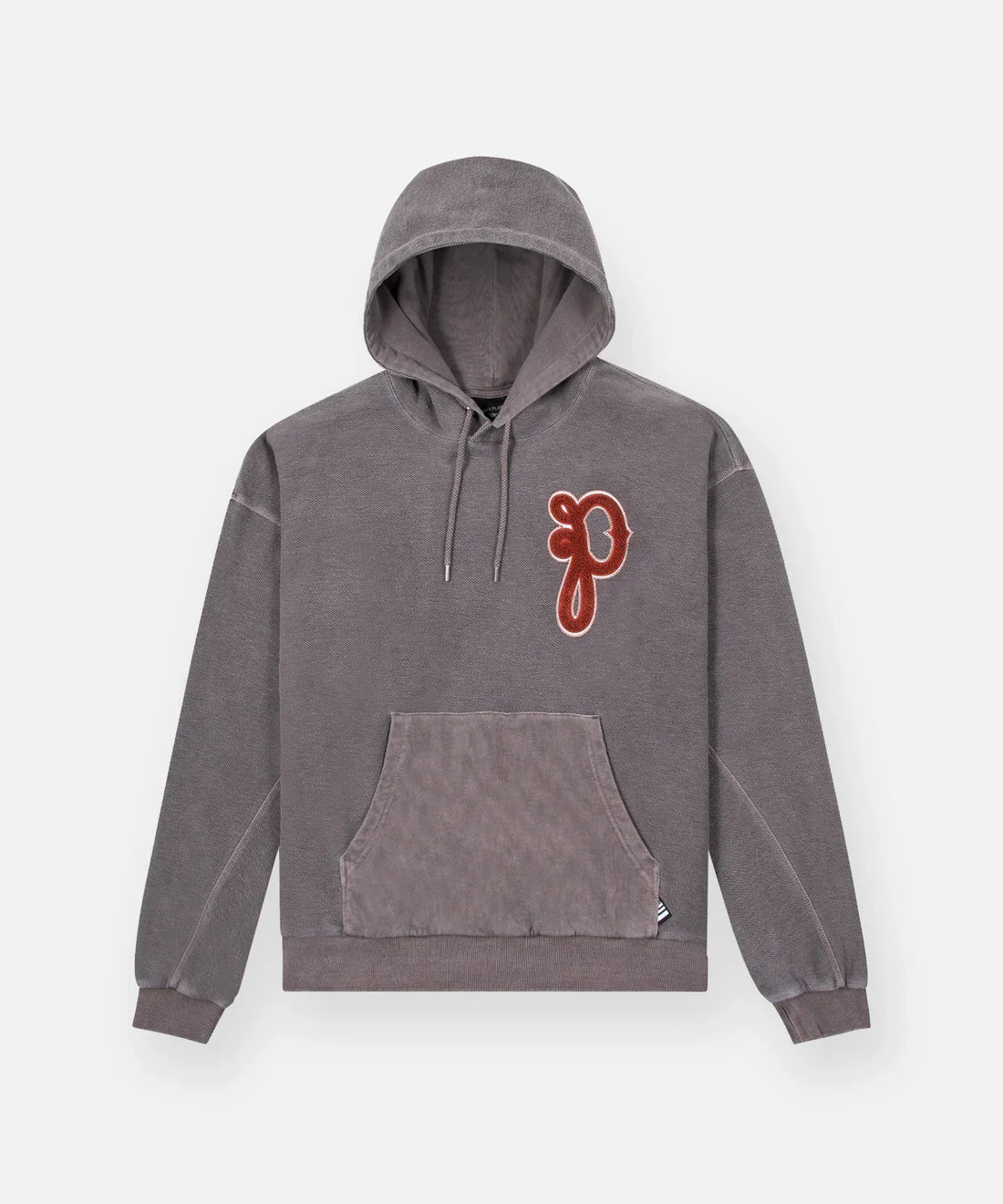 Ps Script Hoodie (Washed Fog) - 310036