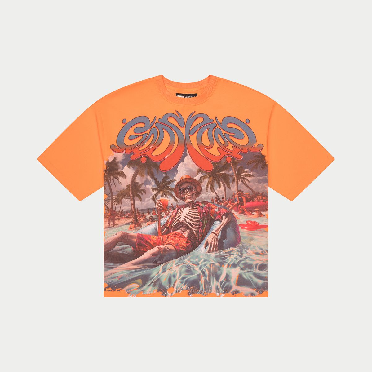 Pool Party T-Shirt (Tangerine) - GSPPTANG