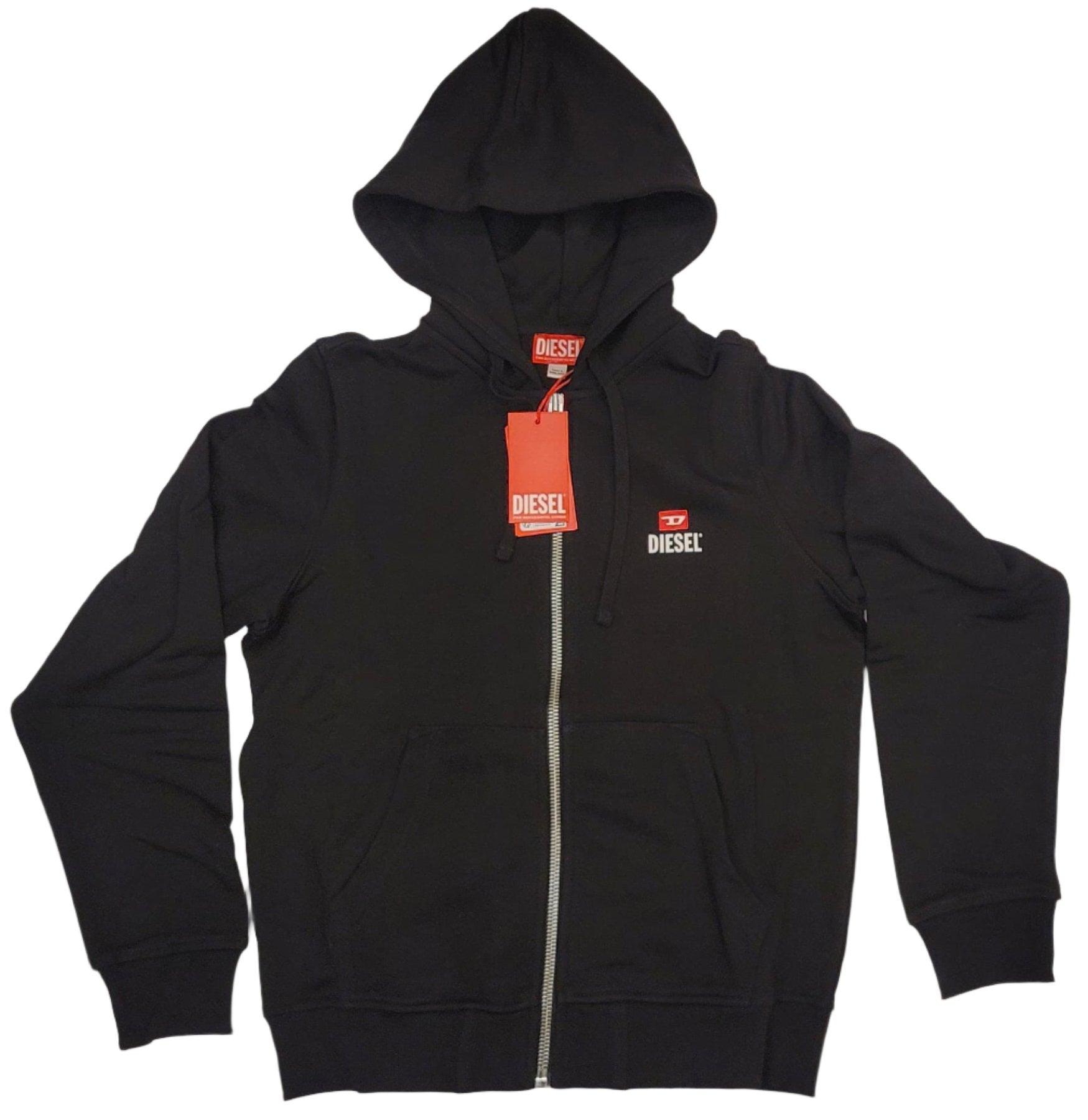 S-Ginn Hood Zip G1 Sweat Hoodie (Black) - DA106500BAWT004