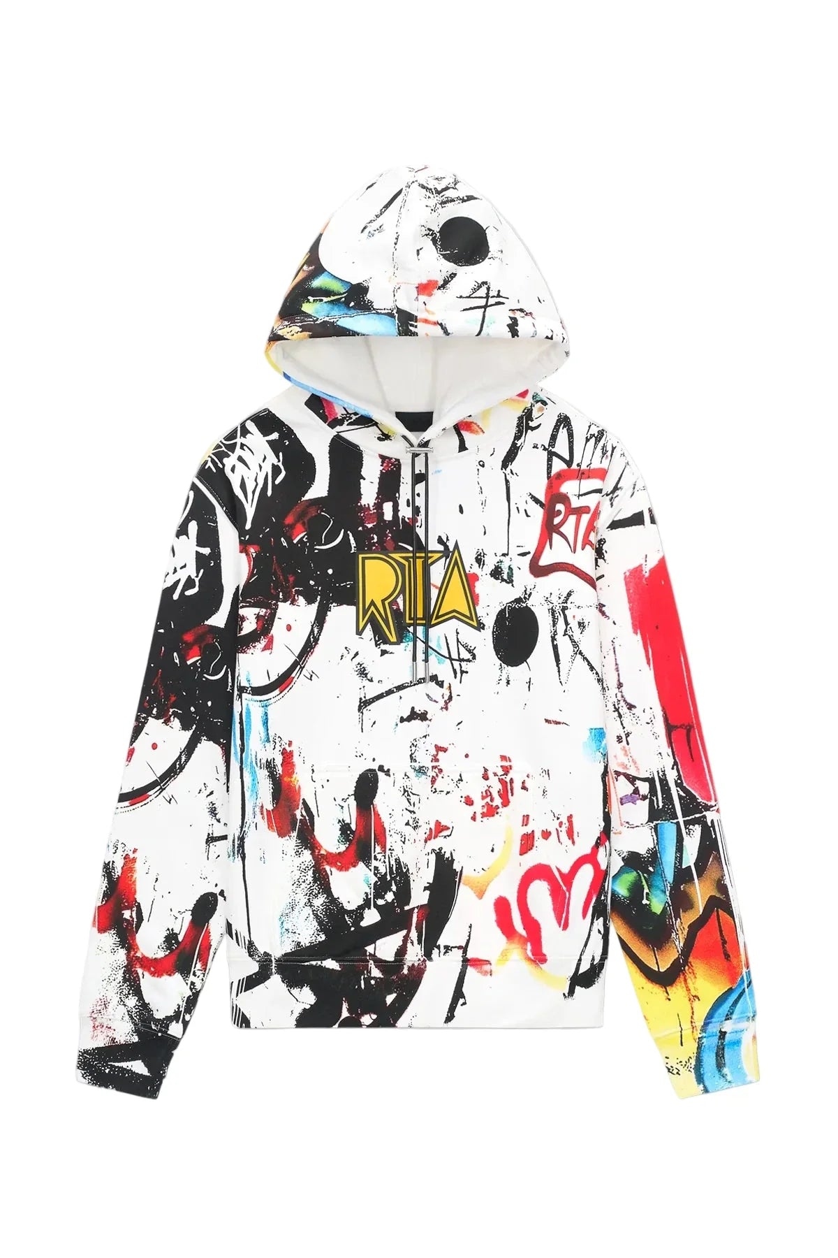 Dion Graffiti Hoodie (White) - T1181WTGF
