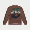 Air Strike LS T-shirt (Mocha) - GASLSTEEMCH