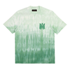 Amiri MA Logo Dip Dye Tee Mineral Green