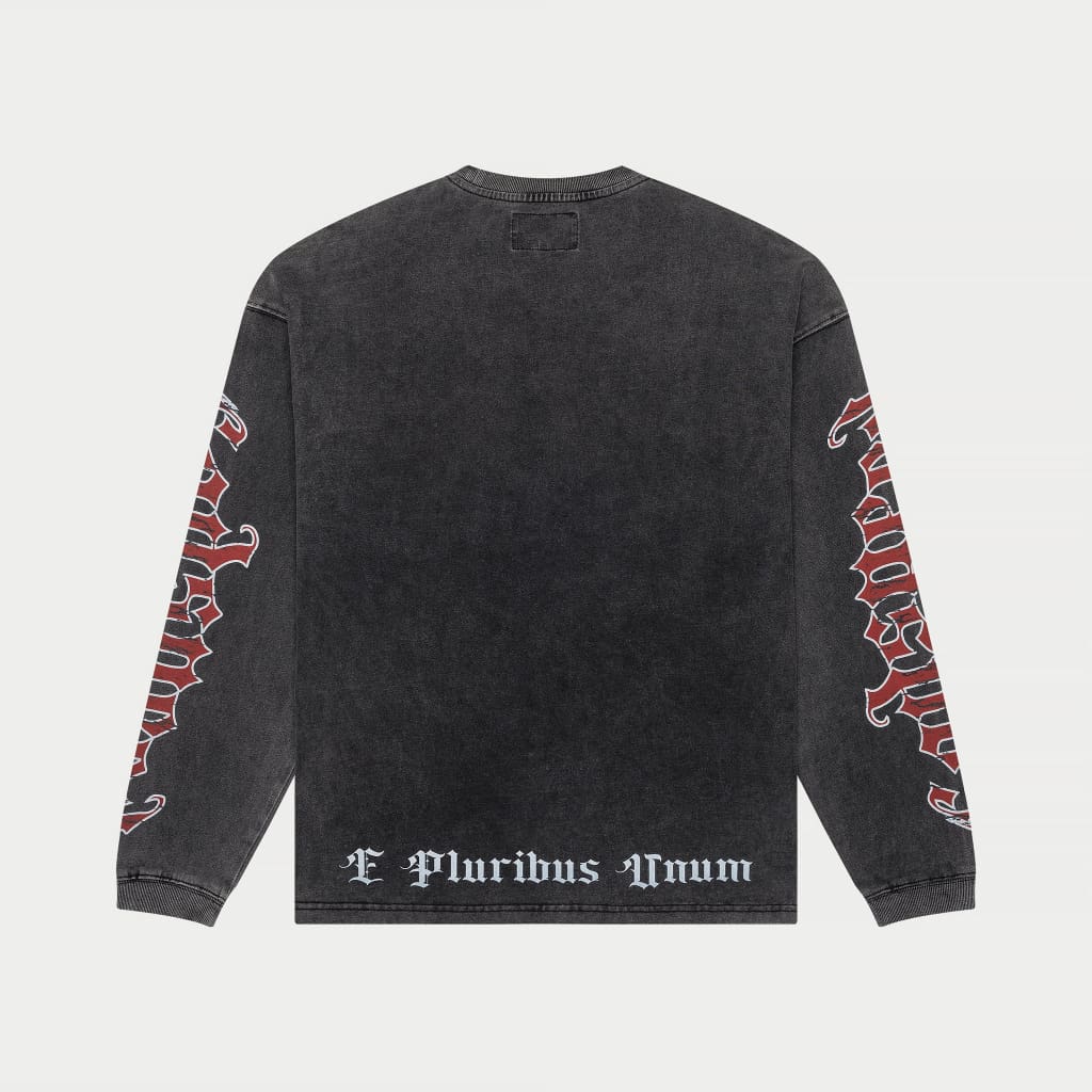 Balaclava Szn LS T-Shirt (Grey Wash) - GBSLSTEE