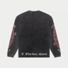 Balaclava Szn LS T-Shirt (Grey Wash) - GBSLSTEE