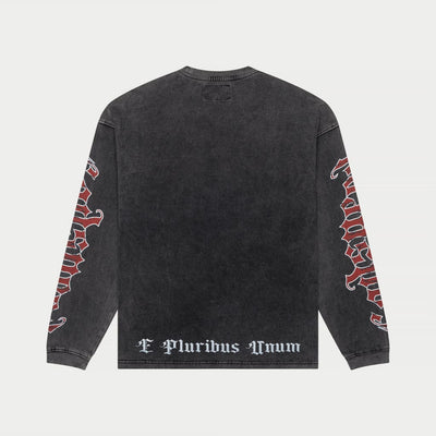 Balaclava Szn LS T-Shirt (Grey Wash) - GBSLSTEE