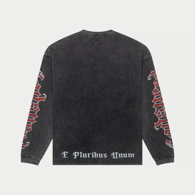Balaclava Szn LS T-Shirt (Grey Wash) - GBSLSTEE