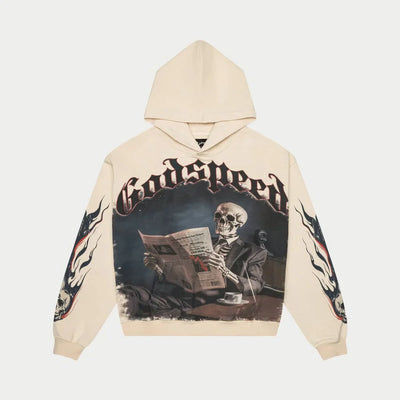 Black Monday Hoodie (Bone) - GBLKMNDHDDBNE