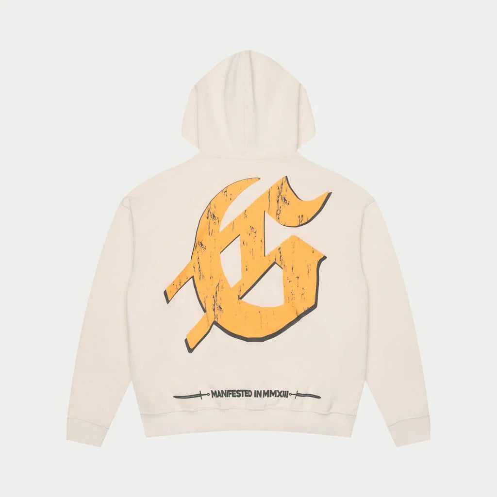 Chrome Liberty Zip Hoodie (Bone) - GCHLBZIPHDDBNE
