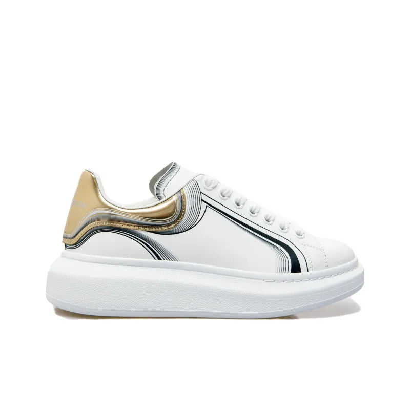 ALEXANDER MCQUEEN OVERSIZED SNEAKER &amp;#39;WHITE SILVER&amp;#39;