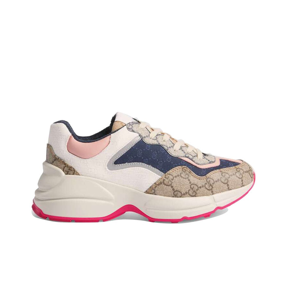 GUCCI GG RHYTON &amp;#39;BEIGE WHITE PINK&amp;#39;