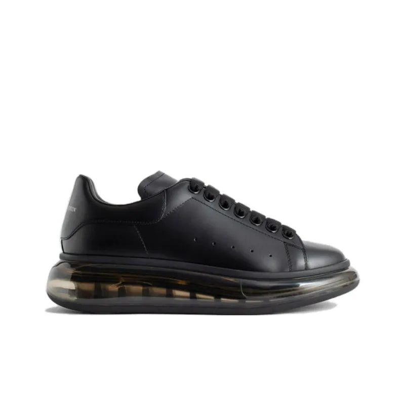 ALEXANDER MCQUEEN OVERSIZED SNEAKER &amp;#39;BLACK SHINY SOLE&amp;#39;