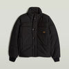 4 Pocket Quilted Padded Jacket (Black) - D25353-D712-6484