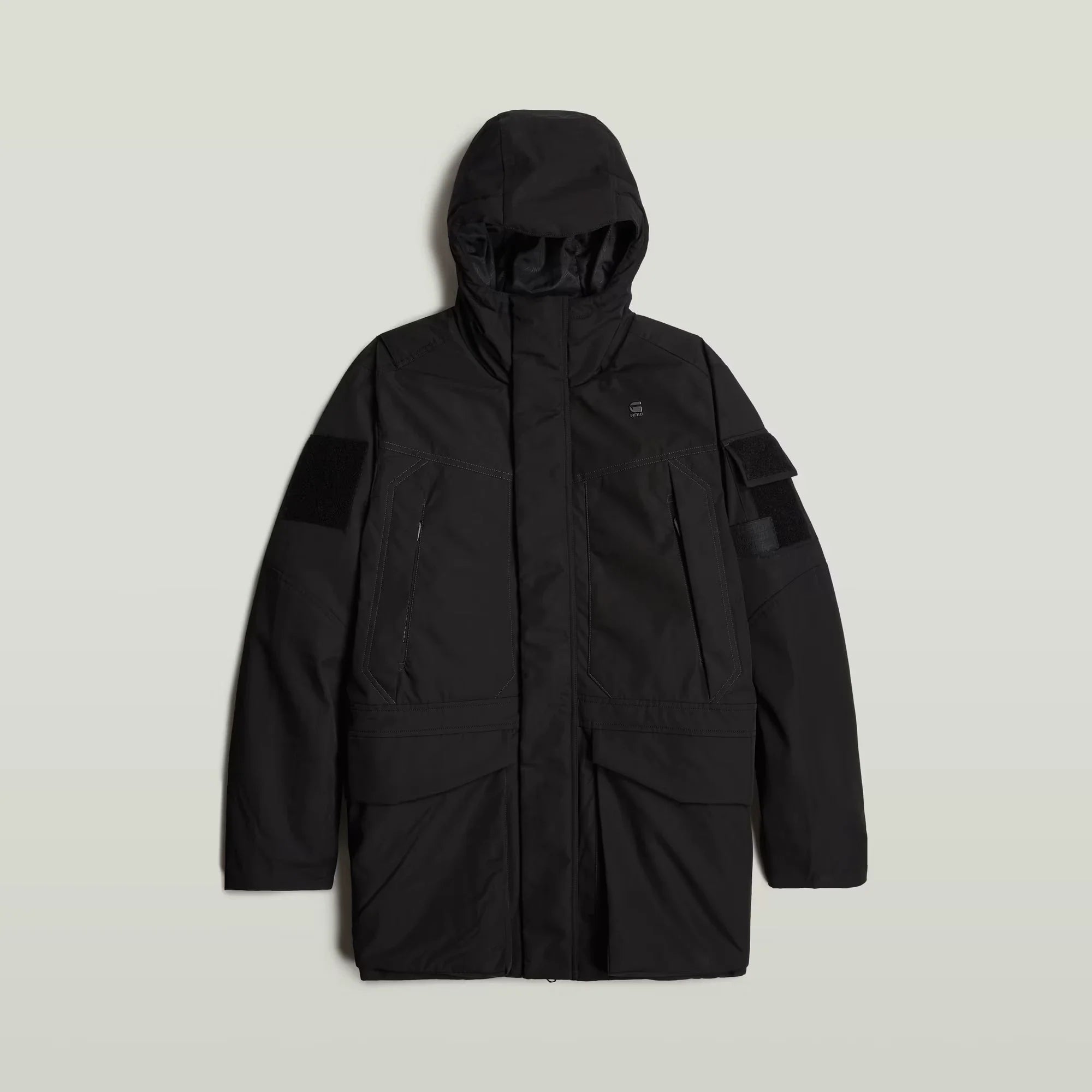 Expedition Padded Hooded Parka (Black) - D25377-D738-G928