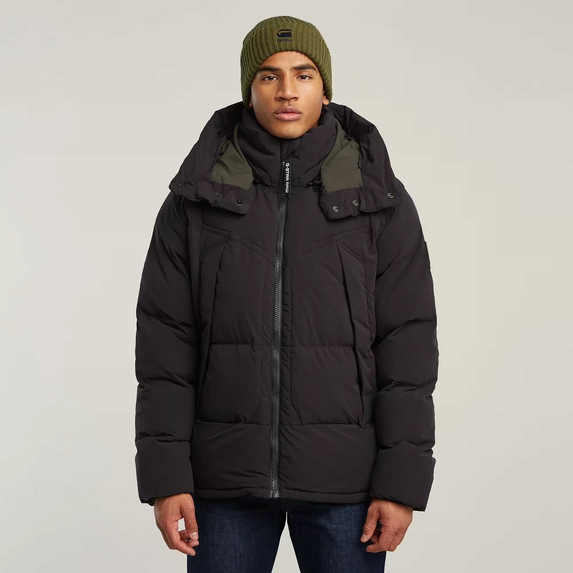 G- Whistler Padded Hooded Jacket v2 (Black) - D25345-D518-6484