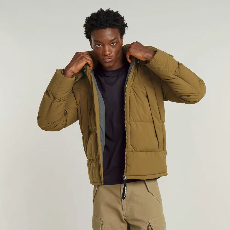 G- Whistler Padded Hooded Jacket V2 (Mustard) - D25345-D518-7162