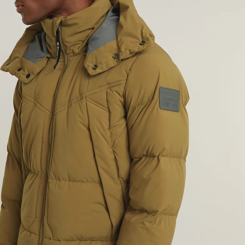 G- Whistler Padded Hooded Jacket V2 (Mustard) - D25345-D518-7162