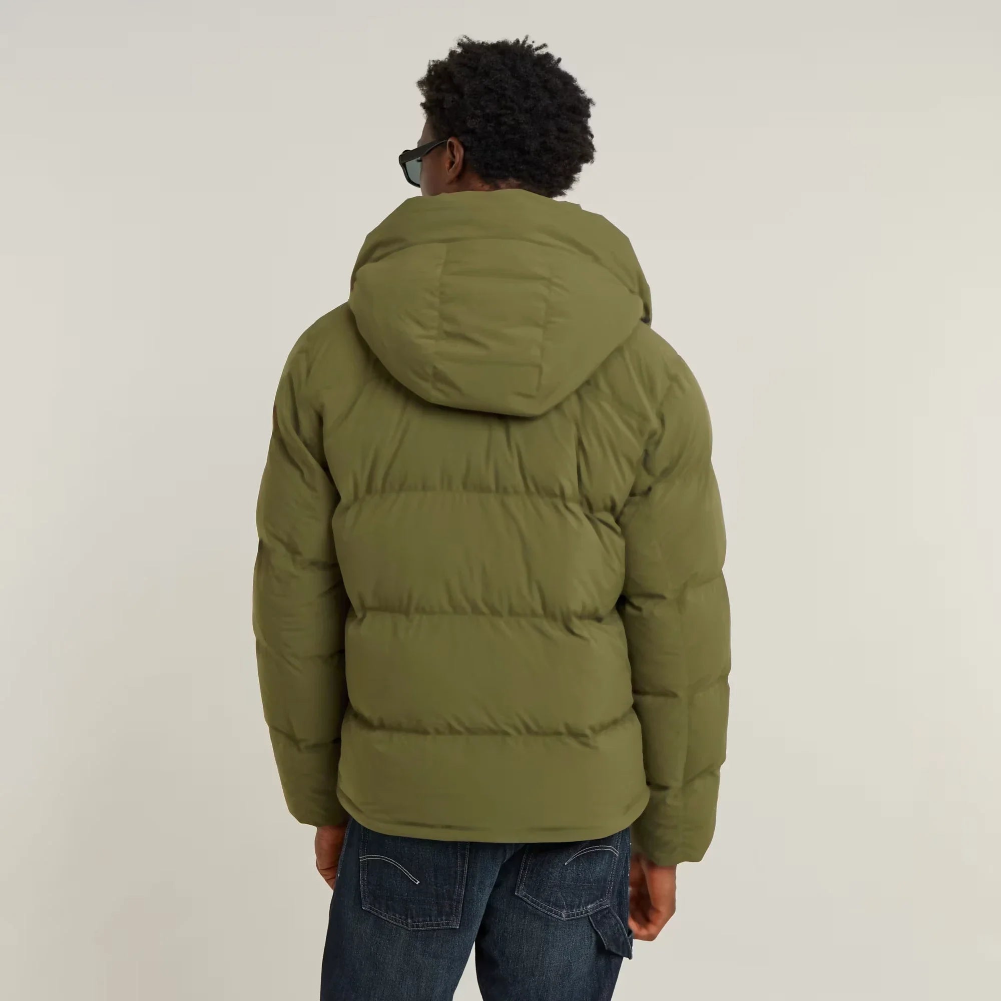 G- Whistler Padded Hooded Jacket v2 (Olive) - D25345-D518-B230