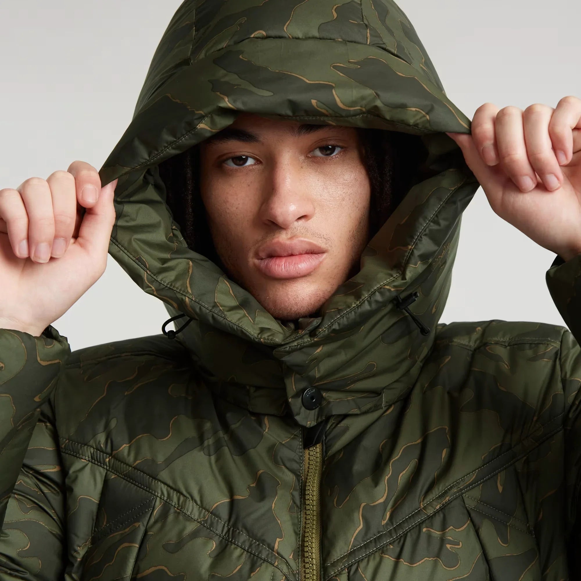 G- Whistler Padded Hooded Jacket v2 (Camo) - D25345-C441-G739