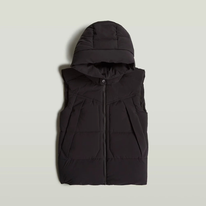 G-Whistler Padded Hooded Vest V2 (Black) - D25346-D518-6484