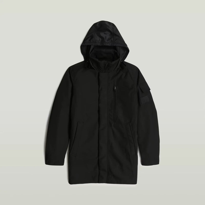 Garber Padded Trench (Black) - D25380-D738-G928
