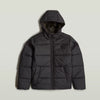 Padded Hooded Puffer (Black) - D25452-B958-6484