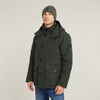 Vodan Padded Hooded Jacket (Asfalt) - D26403-D908-995