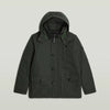 Vodan Padded Hooded Jacket (Asfalt) - D26403-D908-995