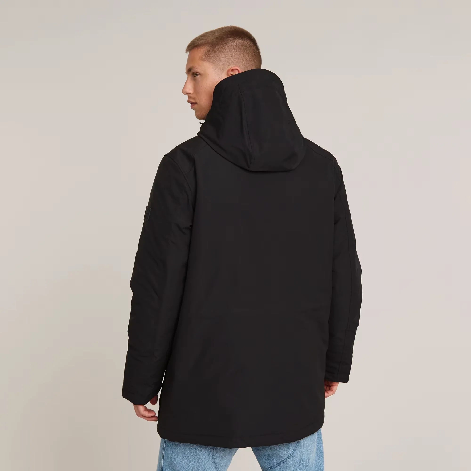 Vodan Padded Hooded Parka (Black) - D26402-D908-6484