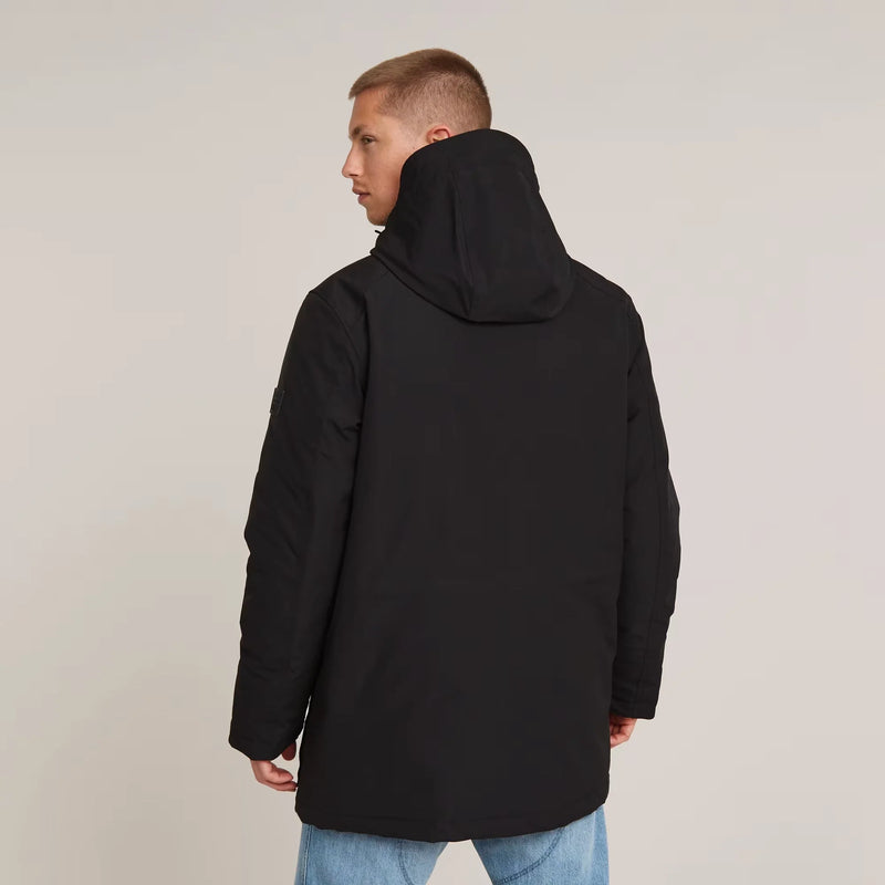 Vodan Padded Hooded Parka (Black) - D26402-D908-6484