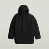 Vodan Padded Hooded Parka (Black) - D25381-D419-6484