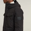 Vodan Padded Hooded Parka (Black) - D25381-D419-6484