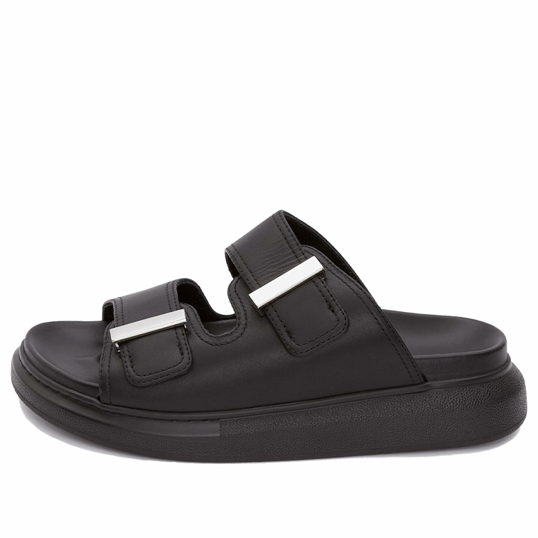 (WMNS) Alexander McQueen Hybrid Slide &amp;#39;Black&amp;#39; 650784WHXZE1081 #
