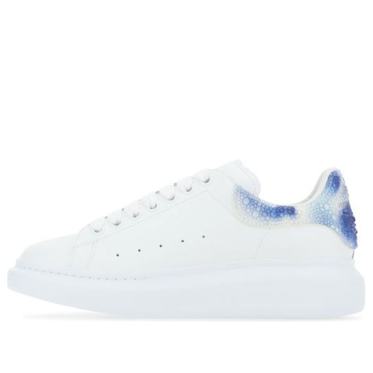 Alexander McQueen Oversized Shoes &amp;#39;Iridescent White Blue&amp;#39; 730085WICY48912 #