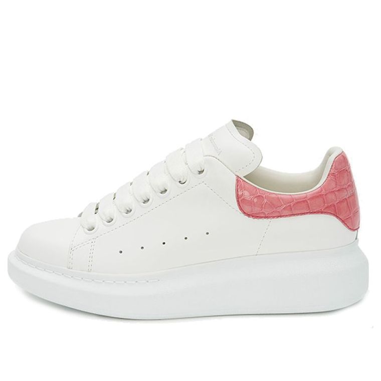 (WMNS) Alexander McQueen Oversized Sneaker &amp;#39;White Bloom&amp;#39; 553770WHXMY9137 #