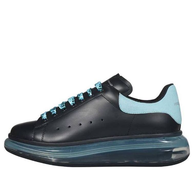 (WMNS) Alexander McQueen Oversized Sneakers &amp;#39;Black Light Blue&amp;#39; 666893WHXMA1136 #