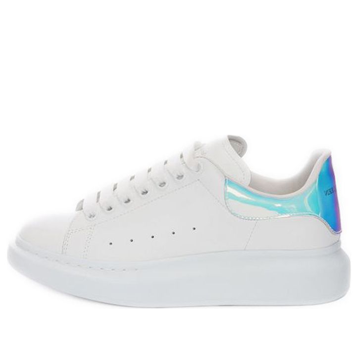 Alexander McQueen Oversized Sneaker &amp;#39;White Iridescent&amp;#39; 561580WHVI5-9375 #