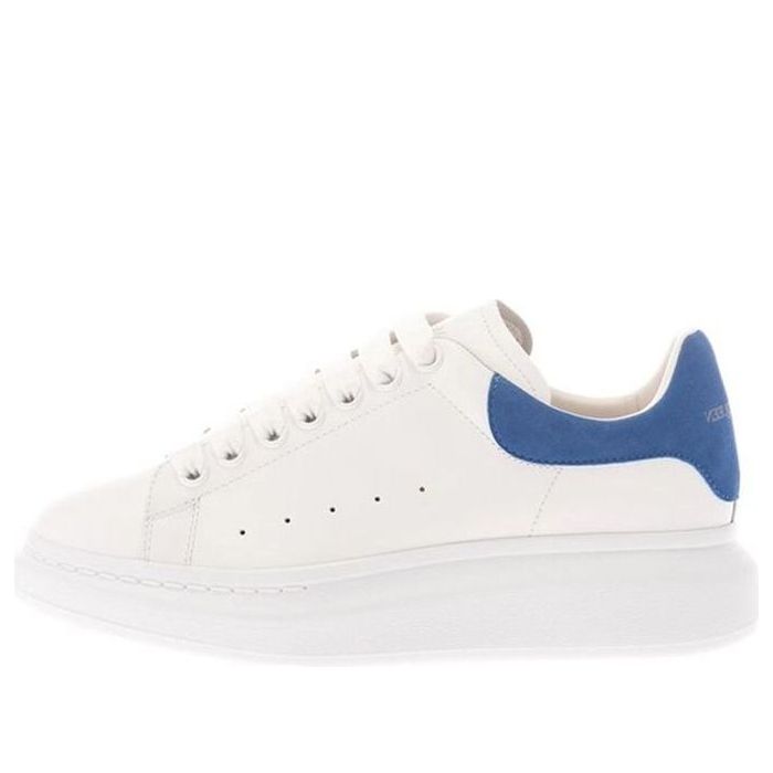 (WMNS) Alexander McQueen Oversized Sneaker &amp;#39;White Paris Blue&amp;#39; 553770WHGP79086 #
