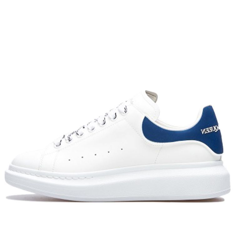 Alexander McQueen Oversized Sneaker &amp;#39;White Blue&amp;#39; 625156WHXMT9086 #