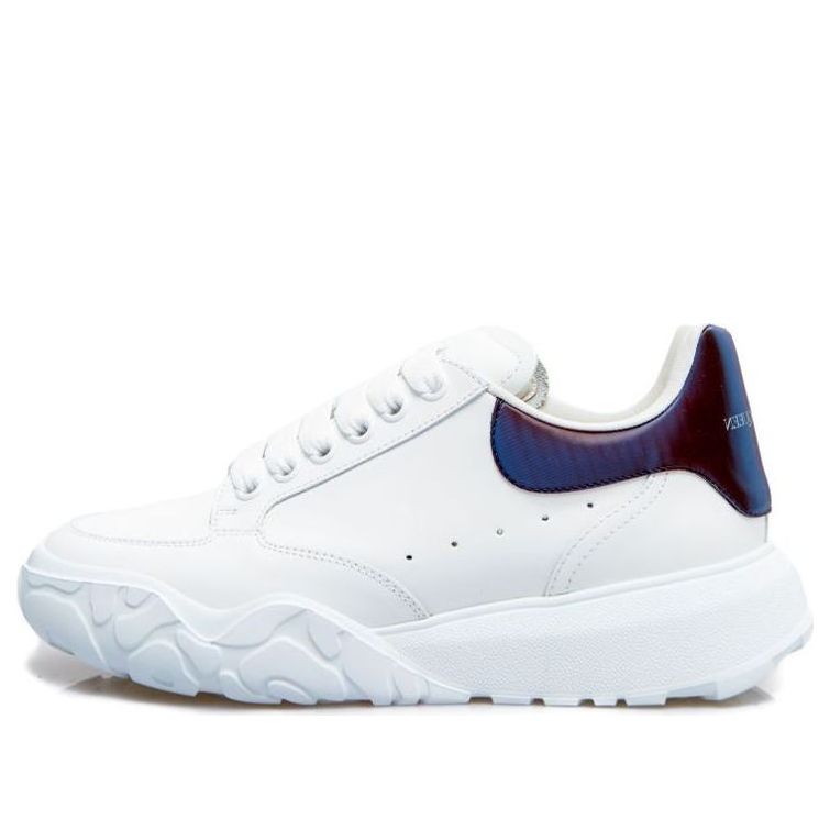 Alexander McQueen Court Trainer &amp;#39;White Blue Black&amp;#39; 667803WIA9J9409 #