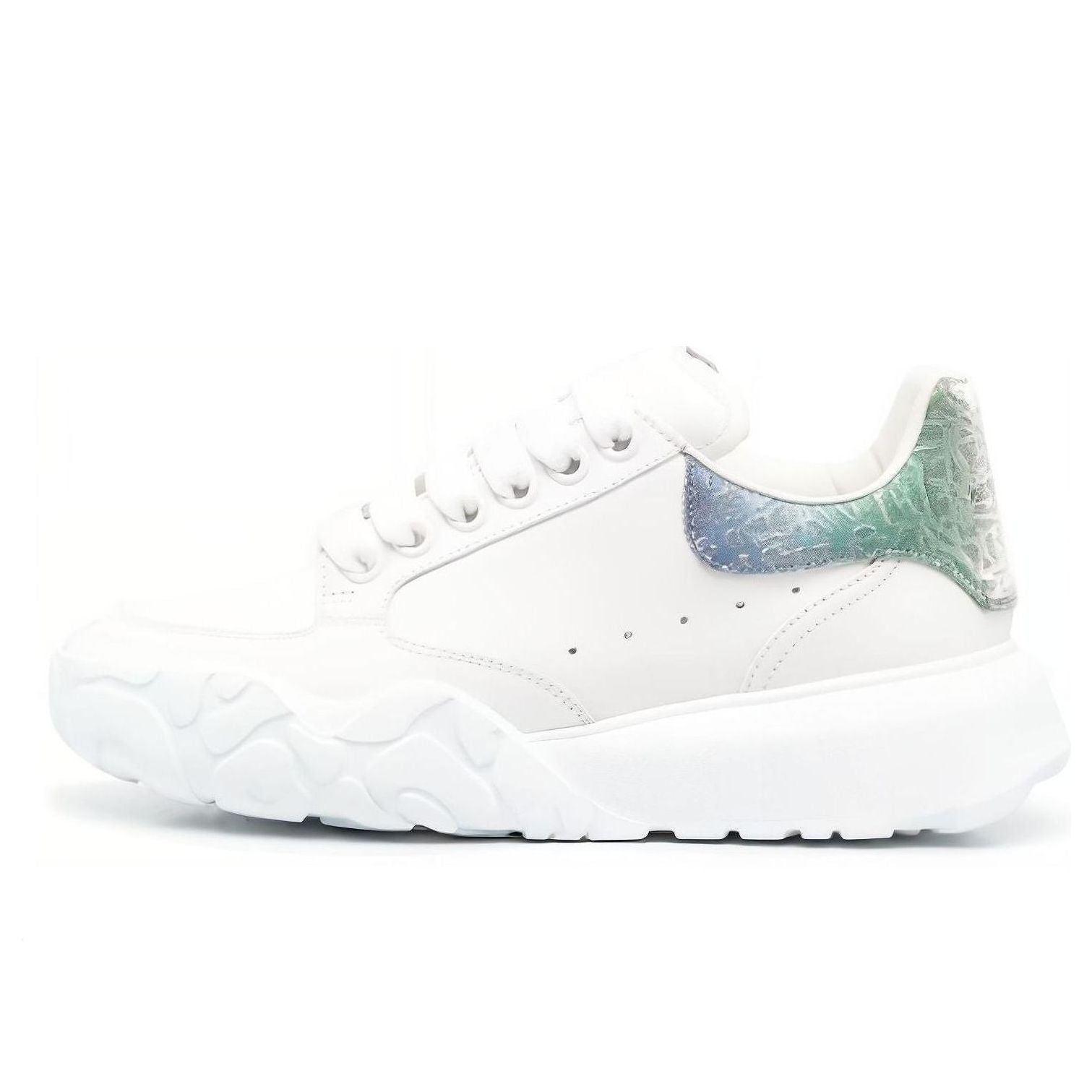 (WMNS) Alexander McQueen Court Sneakers &amp;#39;White Multi&amp;#39; 733025WID619487 #