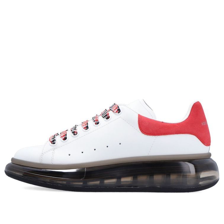 (WMNS) Alexander McQueen Oversized Transparent &amp;#39;White Red&amp;#39; 611698WHXMA9629 #
