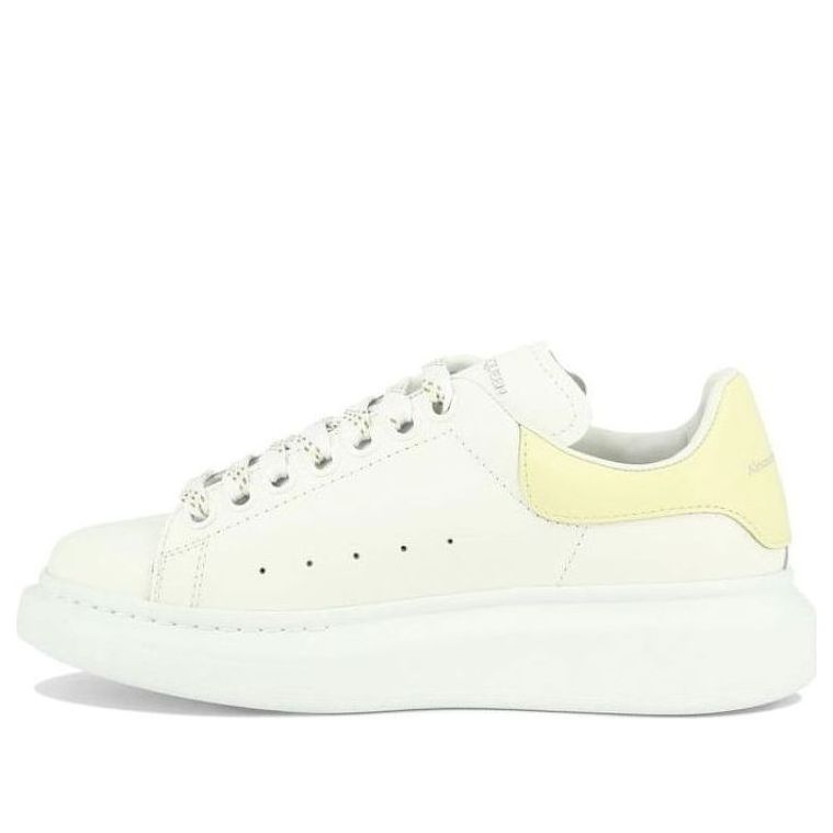 (WMNS) Alexander McQueen Oversized Shoes &amp;#39;White Lemon Yellow&amp;#39; 718139WHGP53523 #