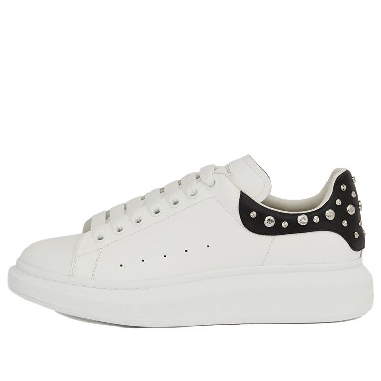 Alexander McQueen Oversized Studded Leather Sneakers &amp;#39;White&amp;#39; 485246WHGP59061 #