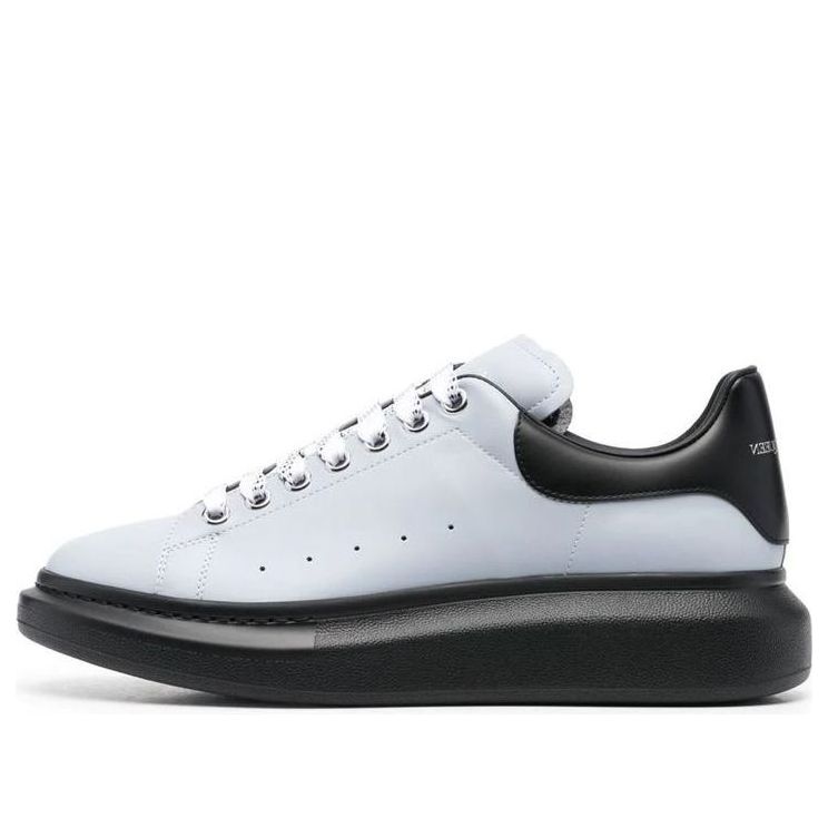 Alexander McQueen Oversized Sneaker &amp;#39;Light Blue Black&amp;#39; 727388WHGP51685 #