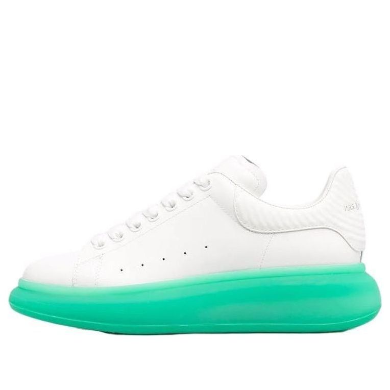 Alexander McQueen Oversized Sneakers &amp;#39;White Green&amp;#39; 682397WIB949487 #