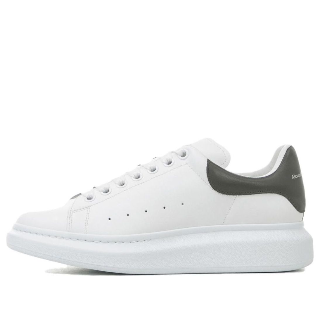 Alexander McQueen Oversized Sneaker &amp;#39;White Grey&amp;#39; 553680WIB9Z9055 #