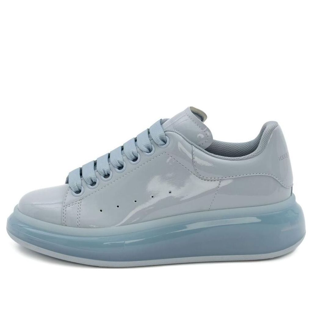 (WMNS) Alexander McQueen Oversized Low-Top Sneakers &amp;#39;Blue&amp;#39; 697110W4T924542 #