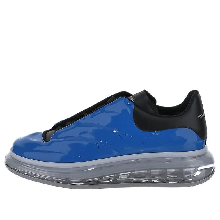 Alexander McQueen Oversized Sneakers &amp;#39;Blue Black Grey&amp;#39; 682398W4RY14479 #